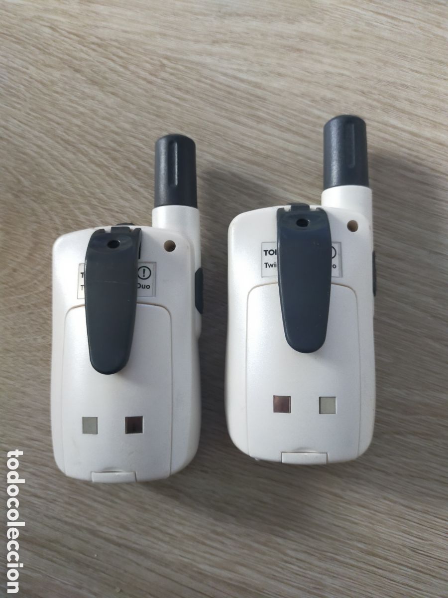 Radios antiguas: Pareja twin talker 3700 topcom - Foto 2