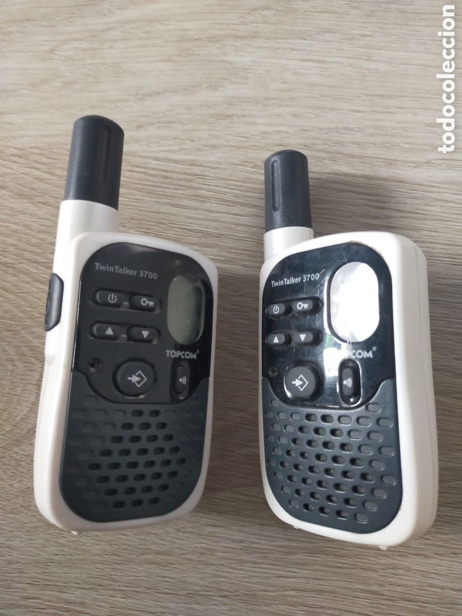 Radios antiguas: Pareja twin talker 3700 topcom - Foto 1