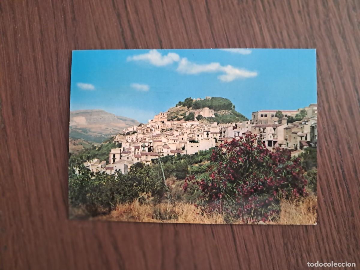 Radios antiguas: postal QSL radioaficionados, Calatafimi, Sicilia, Italia, a&ntilde;os 70.