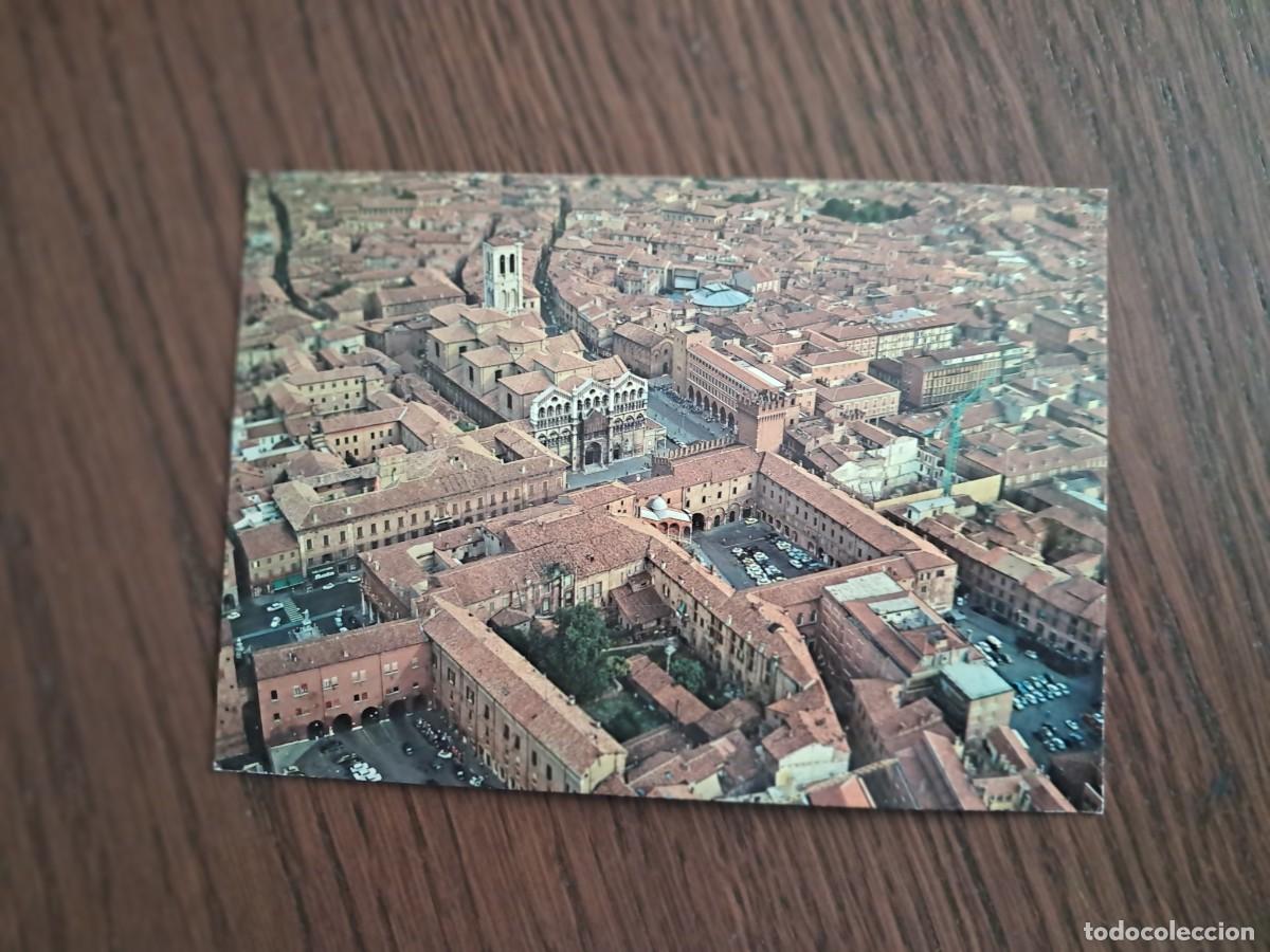 Radios antiguas: postal QSL radioaficionados, Ferrara, Italia, a&ntilde;o 1975.