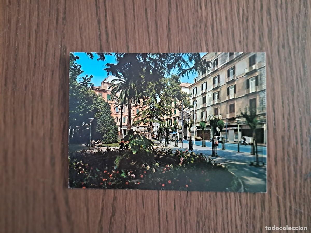 Radios antiguas: postal QSL radioaficionados, Castellammare Di Stabia, Italia.