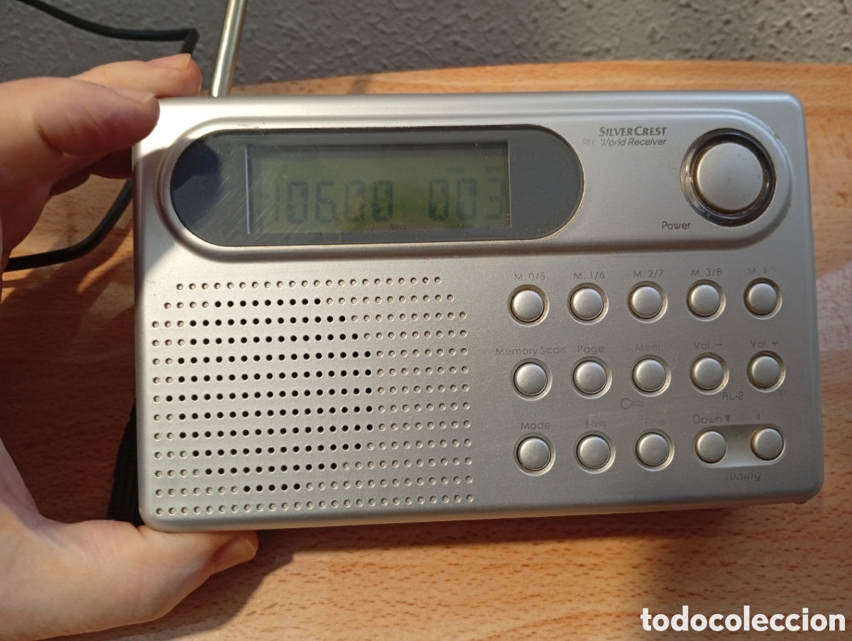 Radios antiguas: Radio multibanda SILVERCREST PLL World Receiver - Foto 1