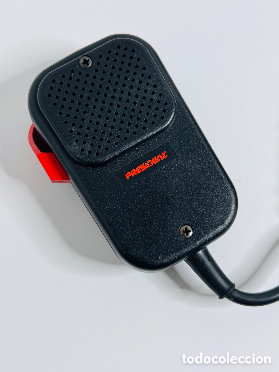 Radios antiguas: micr&oacute;fono preamplificado President CS-3 Radio CB Transceiver