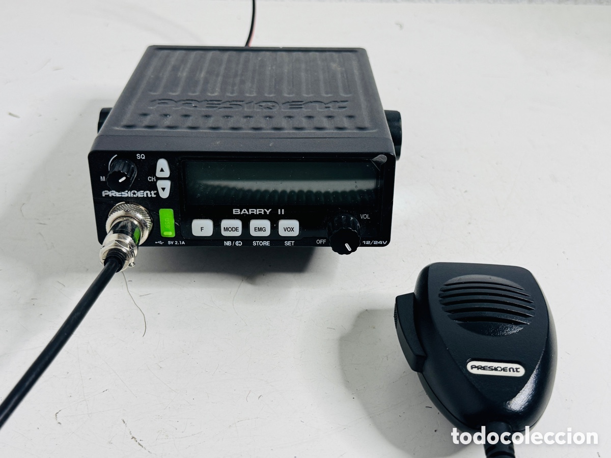 Radios antiguas: President Barry II CB Radio Transceiver Sin Testear