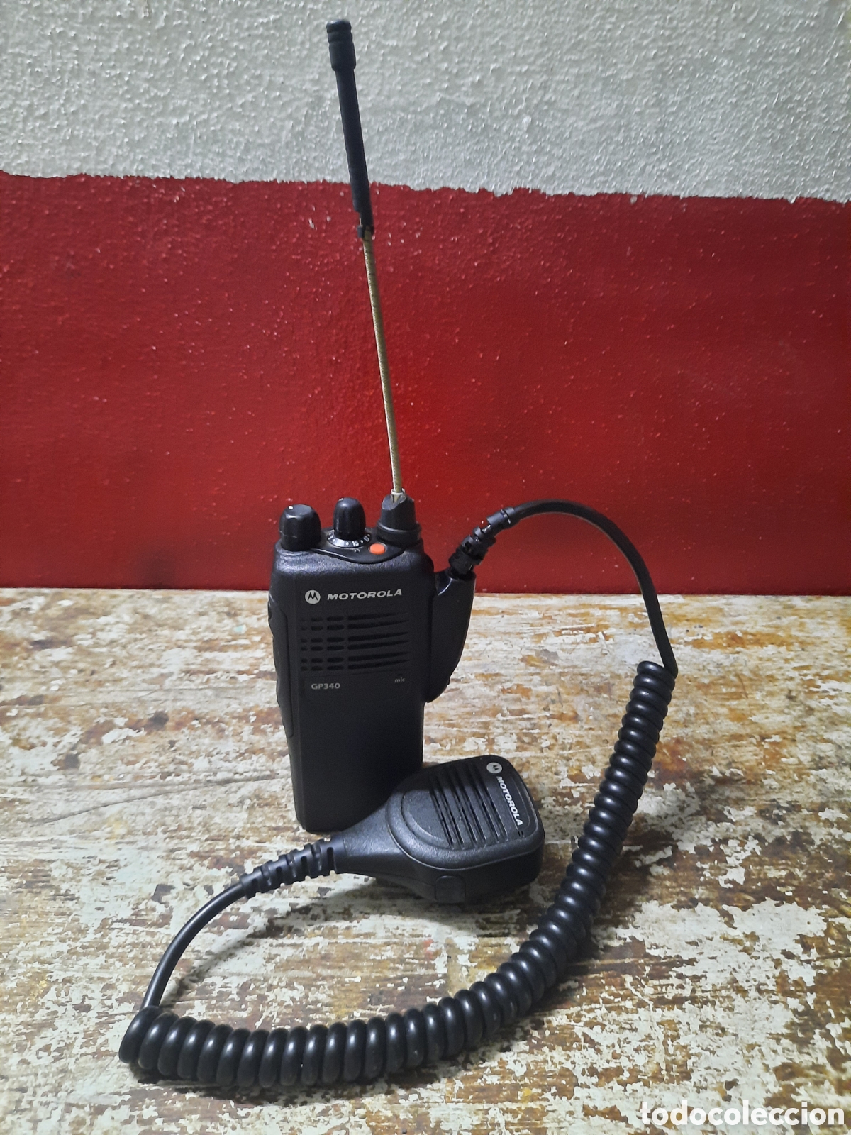Radios antiguas: Radio Port&aacute;til Motorola GP340 VHF