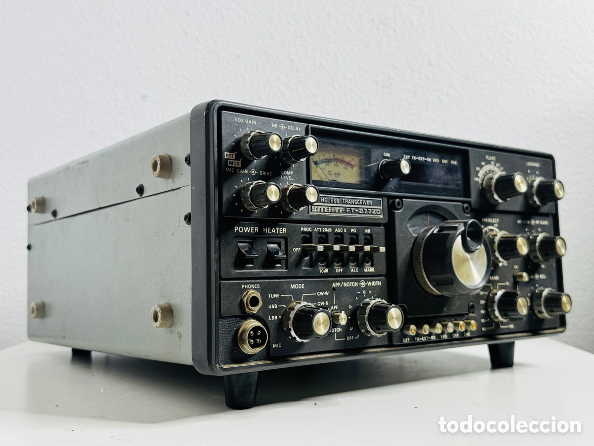 Radios antiguas: Sommerkamp FT-277ZD Tube Desktop Transceiver Radio 1979 Solo Piezas No Funciona