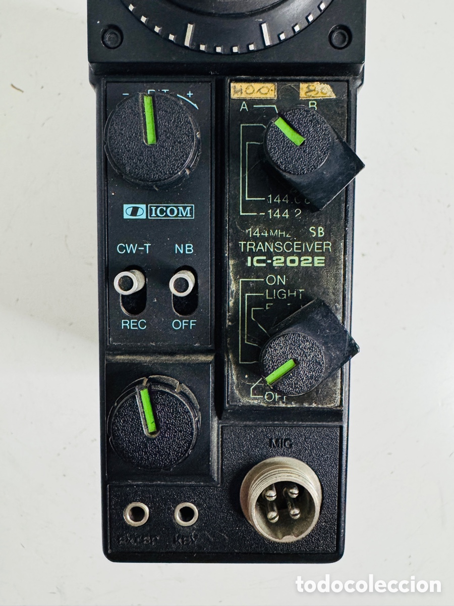 Radios antiguas: Icom IC-202E CB Radio Transceiver Sin Comprobar - Foto 4