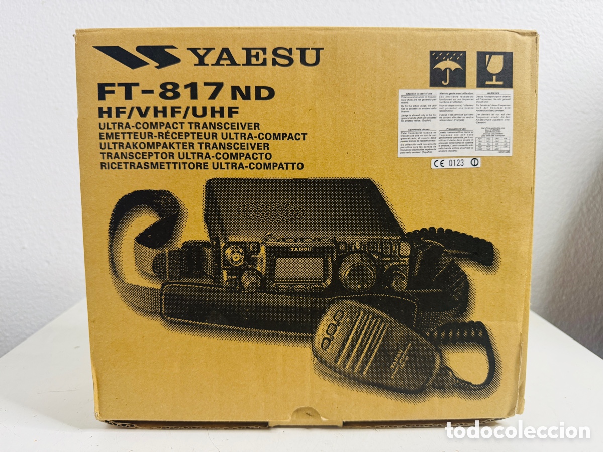 Radios antiguas: Yaesu FT-817 ND Solo Caja Vac&iacute;a No Radio
