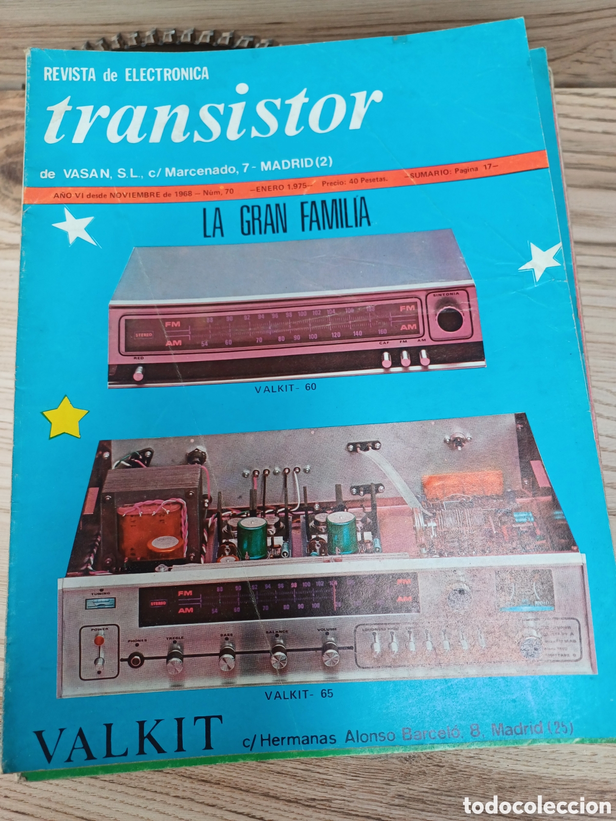 Radios antiguas: Lote revista transistor y otras,ver fotos