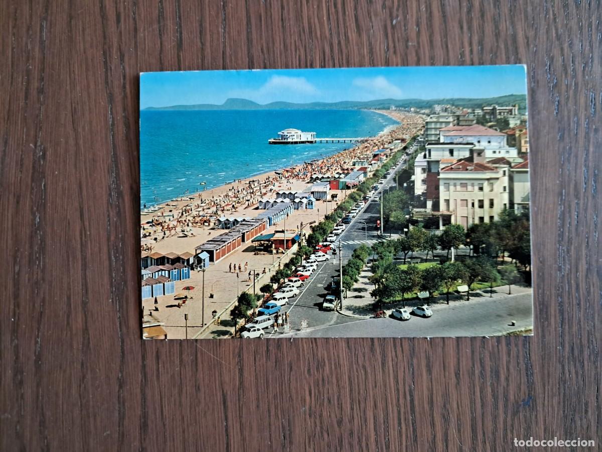 Radios antiguas: postal QSL radioaficionados, Senigallia, Italia, a&ntilde;os 70.