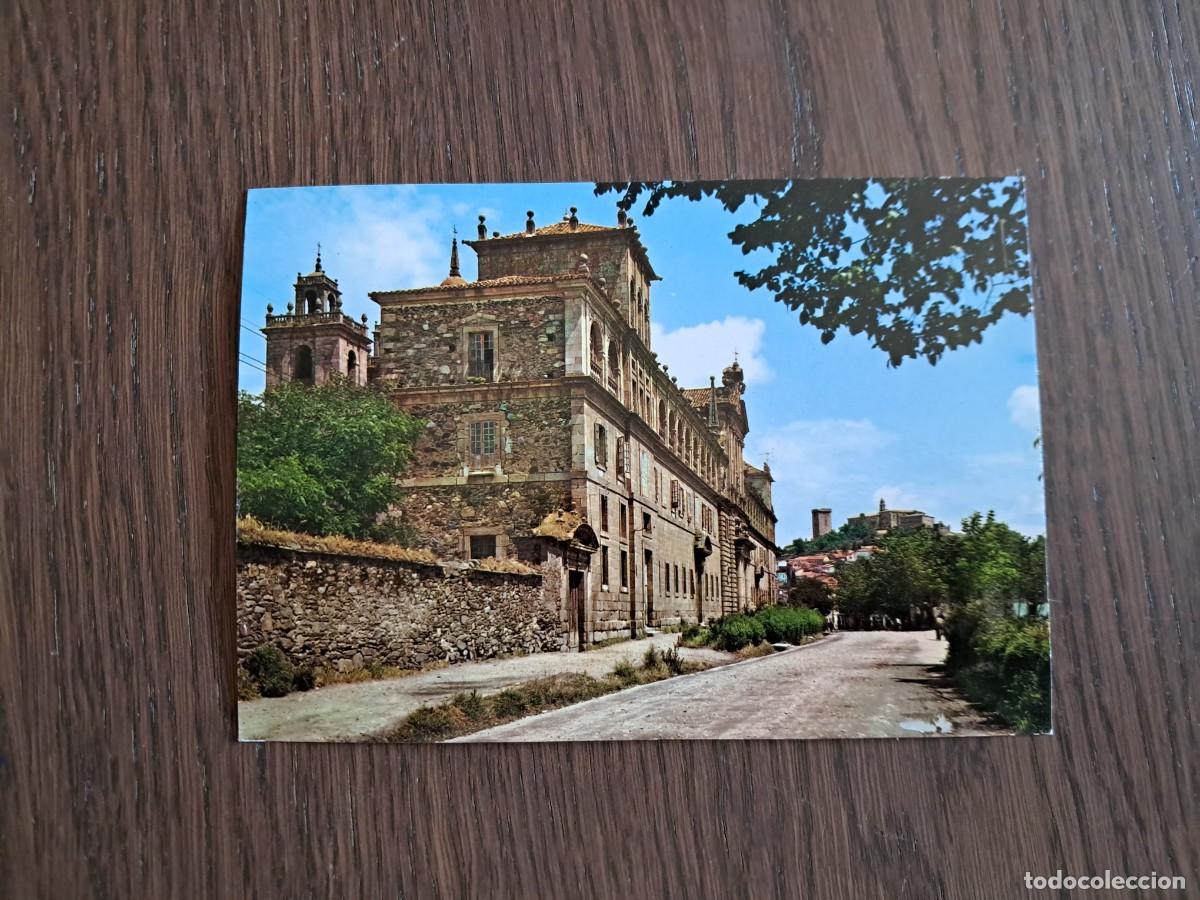 Radios antiguas: postal QSL radioaficionados, convento compa&ntilde;&iacute;a de Jes&uacute;s, Monforte de Lemos, a&ntilde;o 1975.