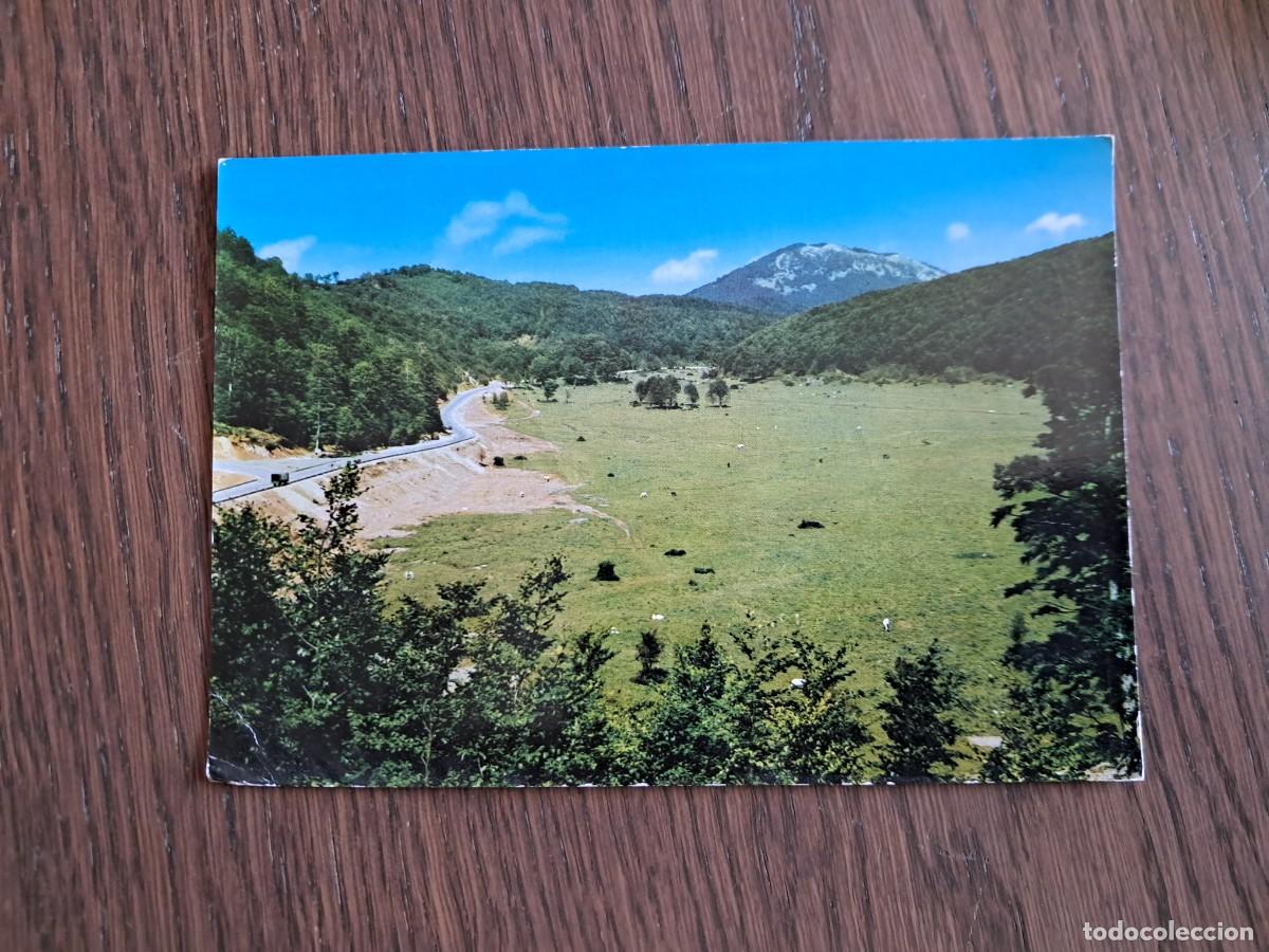 Radios antiguas: postal QSL radioaficionados, vista panor&aacute;mica Montella, Italia, a&ntilde;o 1975.