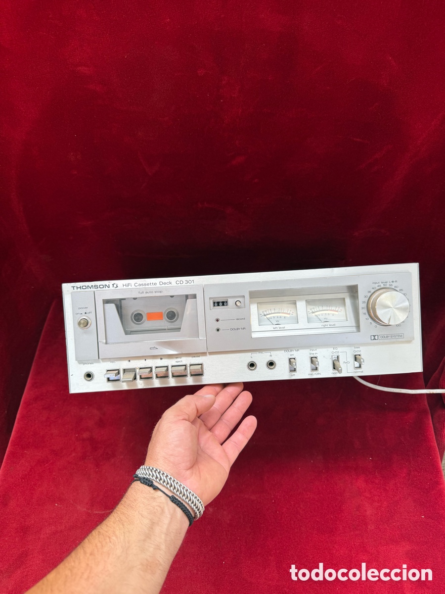 Radios antiguas: Antigua Pletina de Casette,Thomson CD 301!