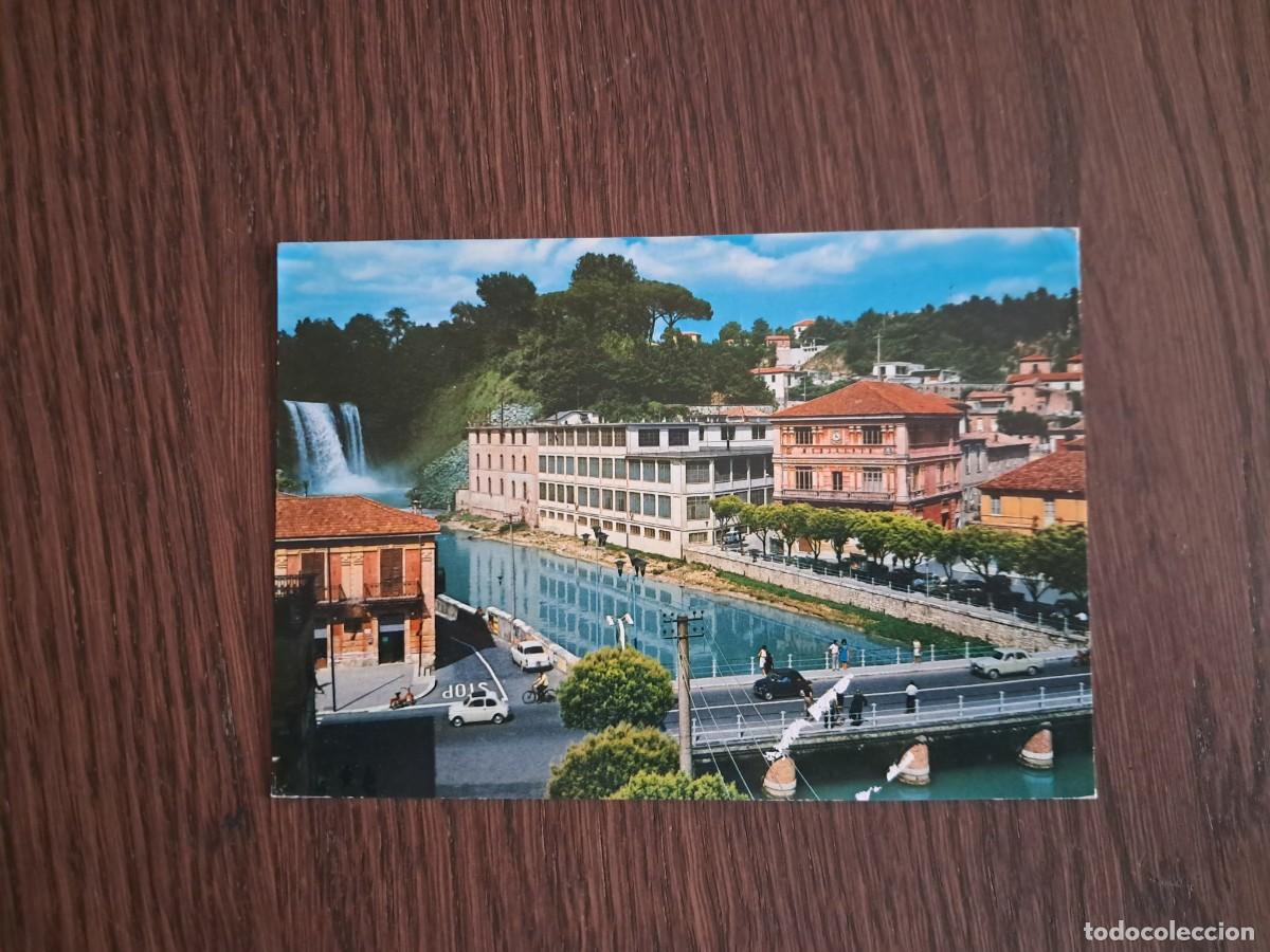 Radios antiguas: postal QSL radioaficionados, Isola del Liri, Italia, a&ntilde;o 1975.