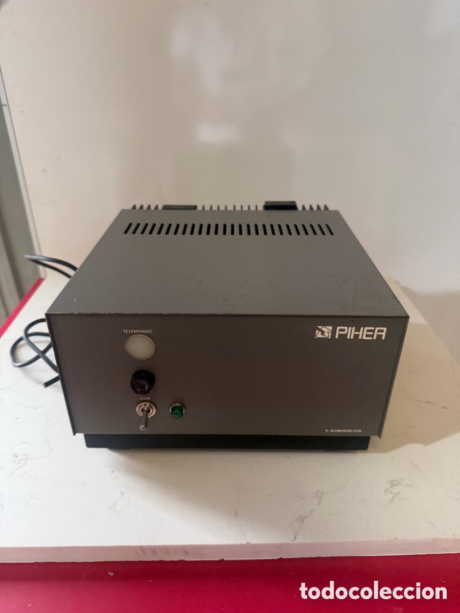 Radios antiguas: Fuente de Alimentaci&oacute;n PIHER Electr&oacute;nica