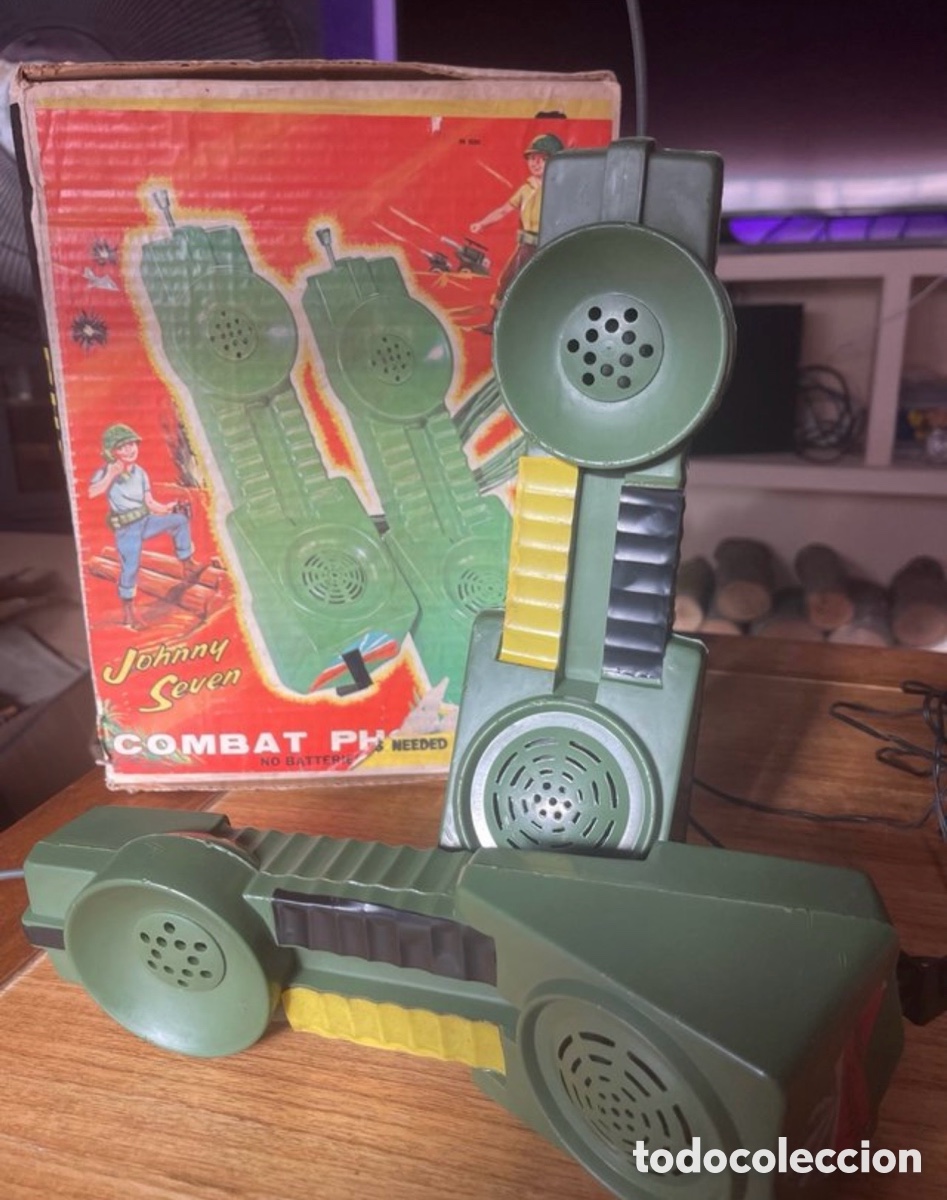 Radios antiguas: Johnny Seven Combat Phone Set Vintage IMPOSIBLE CONSEGUIR