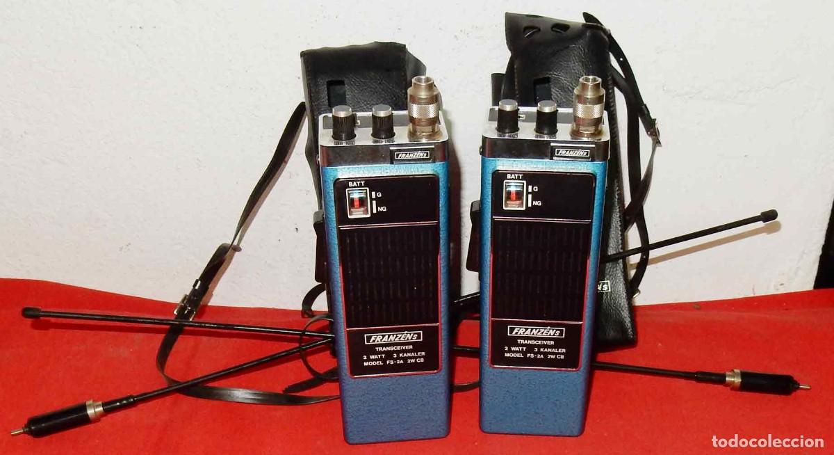 Radios antiguas: 2 walkie Talkie FRAZENS