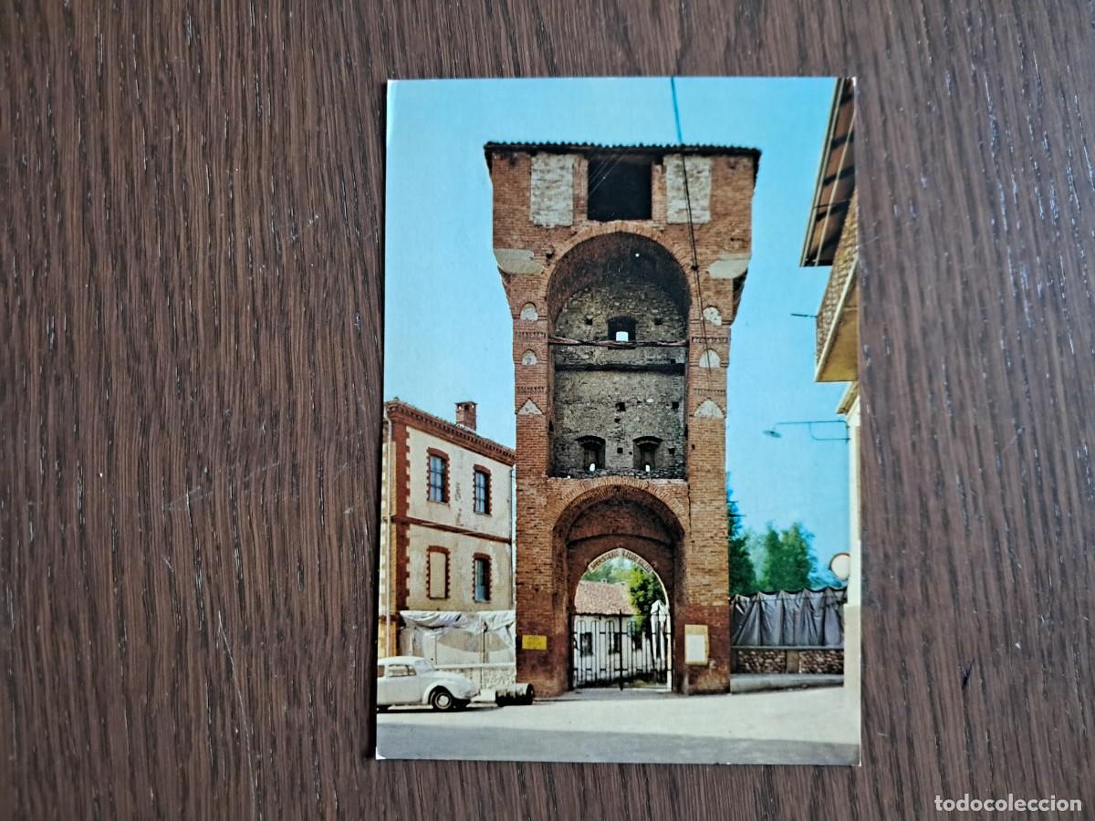 Radios antiguas: postal QSL radioaficionados, Torre Guelfa, Ceva, Italia, a&ntilde;o 1974.