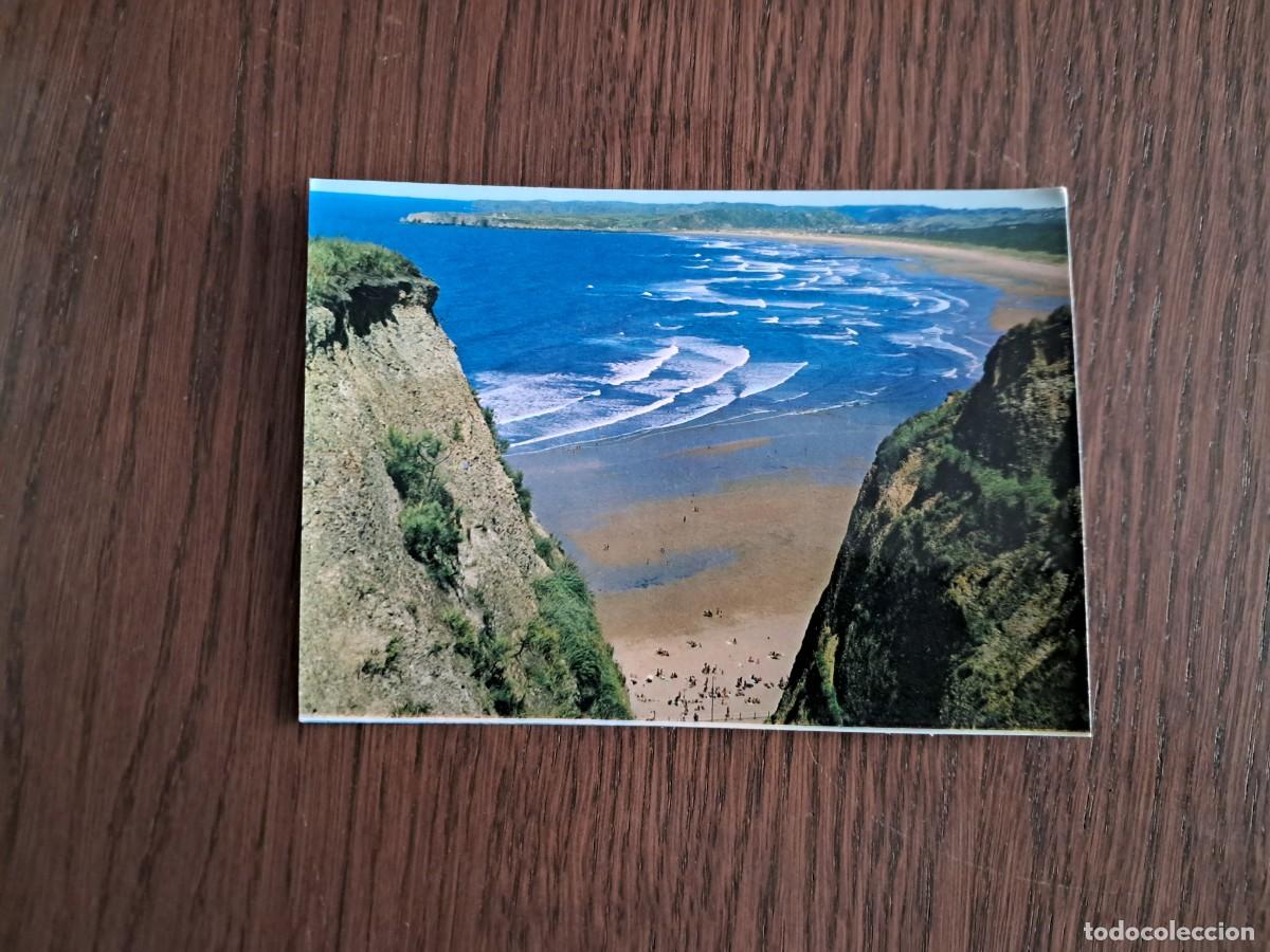R&aacute;dios antigos: postal QSL radioaficionados, La playa, Salinas n&ordm; 28. Arriondas, Oviedo. a&ntilde;o 1975.