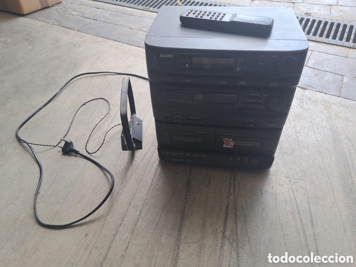 Radios antiguas: Jml Equipo musica hifi cd cassete sanyo funcionando