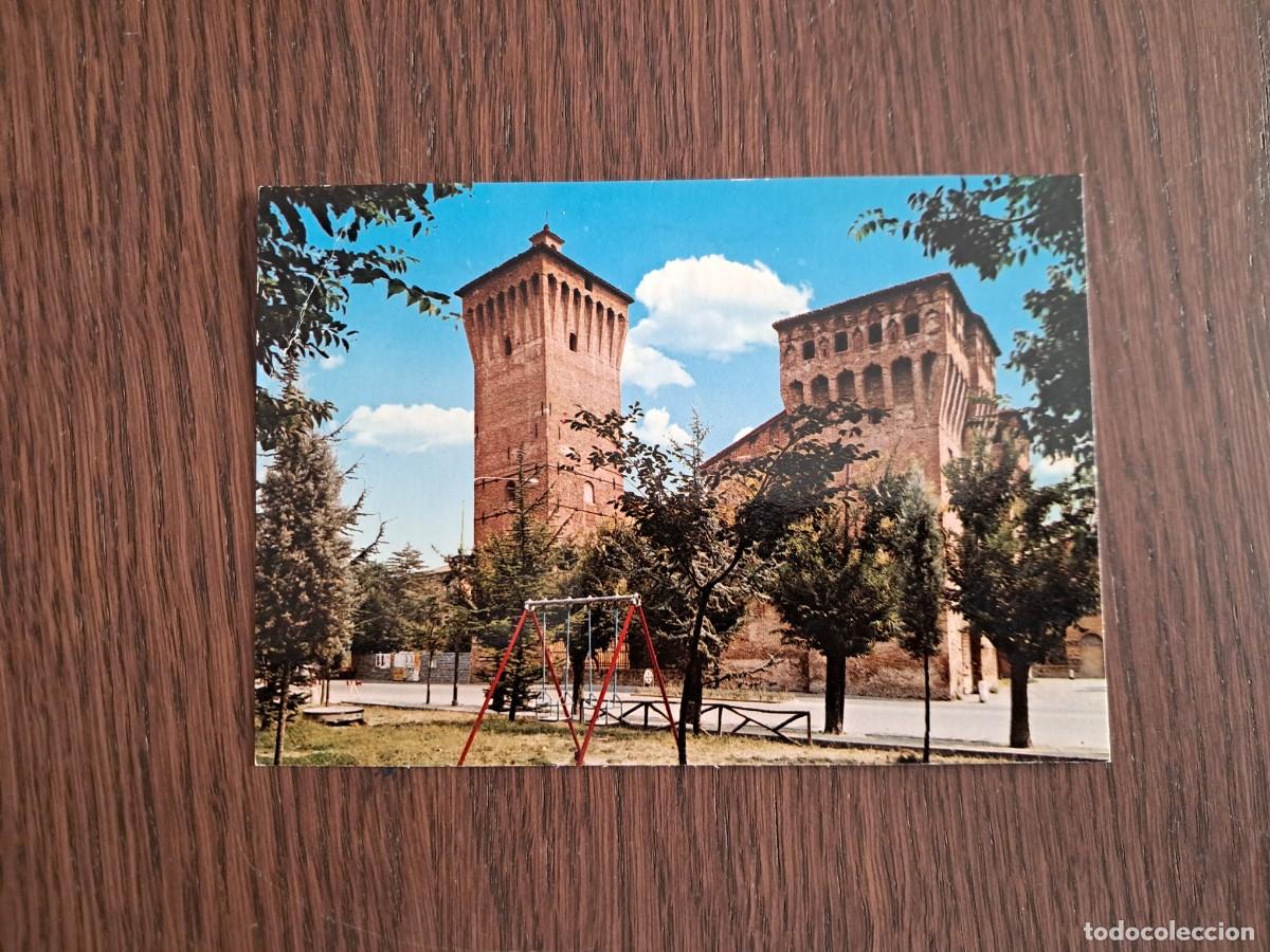 Radios antiguas: postal QSL radioaficionados, Castello, Finale Emilia, Italia. a&ntilde;o 1975.