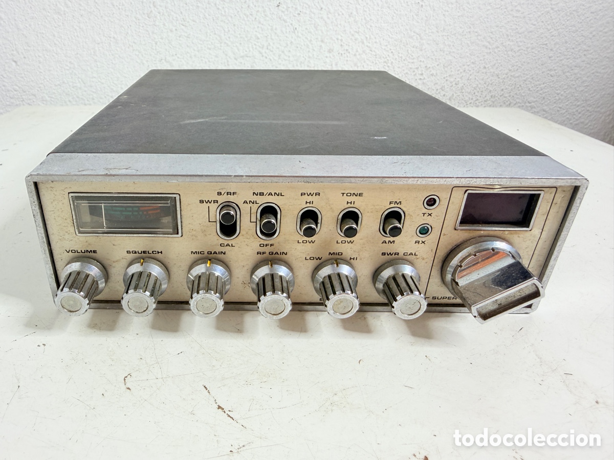 Radios antiguas: SuperStar 120 FM CB Radio Transceiver No Funciona Super Star Taiwan
