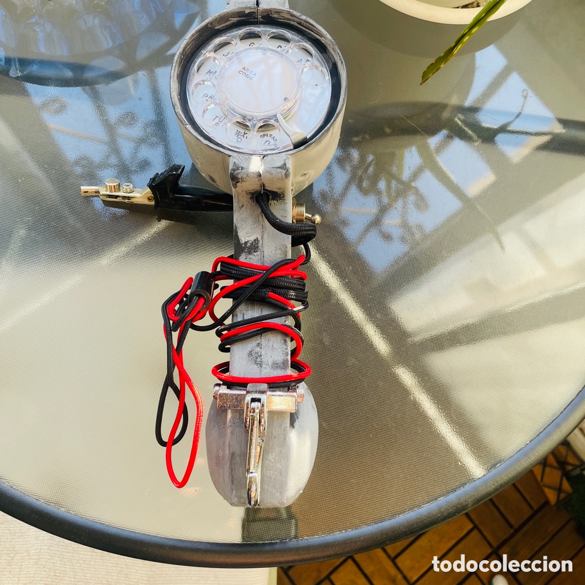Radios antiguas: ☎️ TEL&Eacute;FONO DE PRUEBAS DE LINIERO ANTIGUO CON DISCO &ndash; RARO VINTAGE