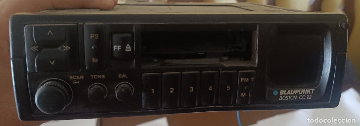 Radio antiche: Autorradio PHILIPS 649 y Autorradio BLAUPUNKT BOSTON CC22 cassette