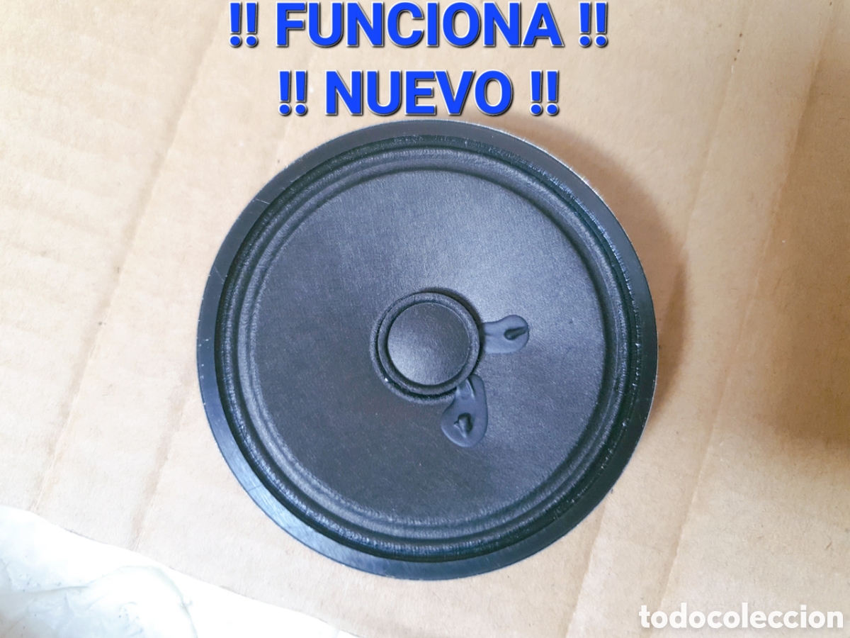Old radios: !! NUEVO + FUNCIONA!! ALTAVOZ 8&Omega; 8 ohms ohmios 3W 3 watios watts EMISORA YAESU Ft-1900 RADIO FT 1900