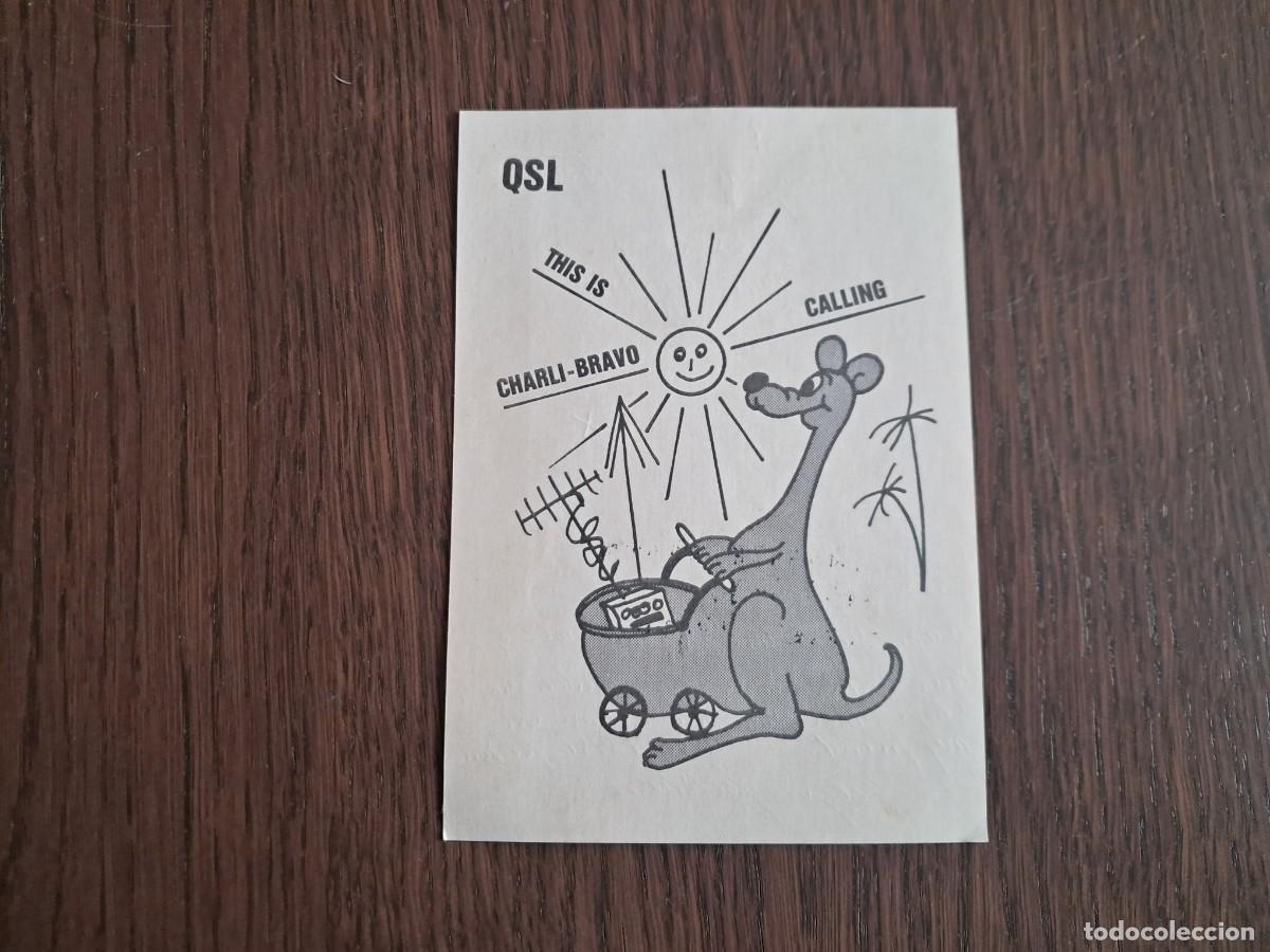 Radios Anciennes: tarjeta postal QSL radioaficionados, Charlie bravo, Noruega, a&ntilde;o 1975.