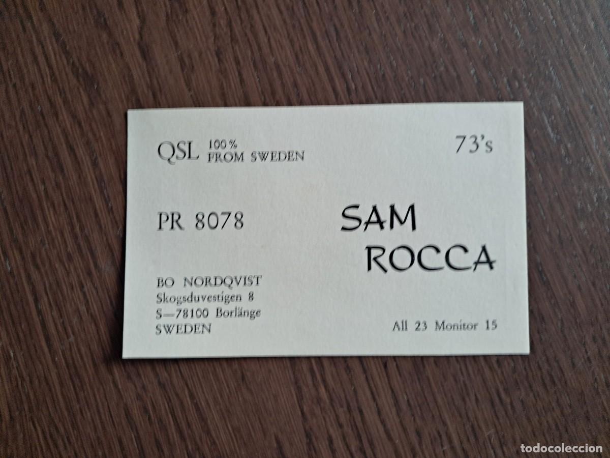 Radios antiguas: tarjeta postal QSL radioaficionados, Pony 2, Pavia, Italia, a&ntilde;o 1974.