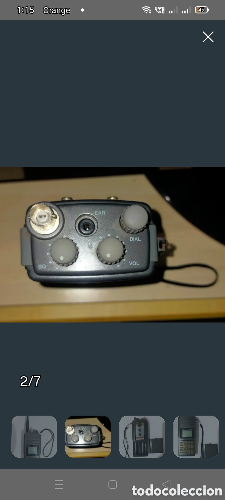 Radios antiguas: Receptor banda ancha AOR 8000 - Foto 4