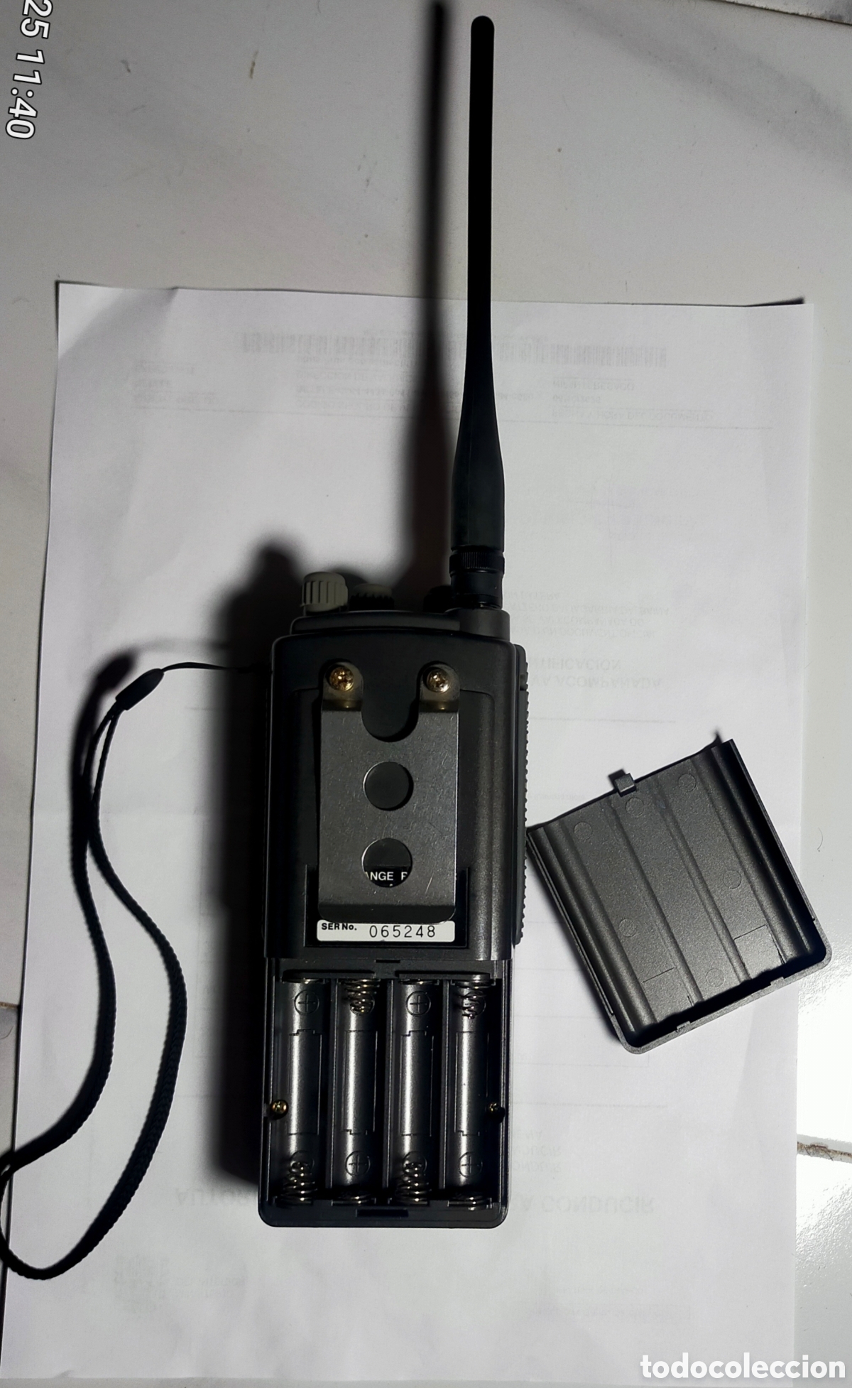 Radios antiguas: Receptor banda ancha AOR 8000 - Foto 1