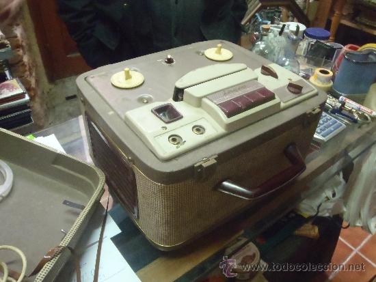 Fon&oacute;grafos y grabadoras de v&aacute;lvulas: MAGNETOFON INGRA DE VALVULAS - Foto 1