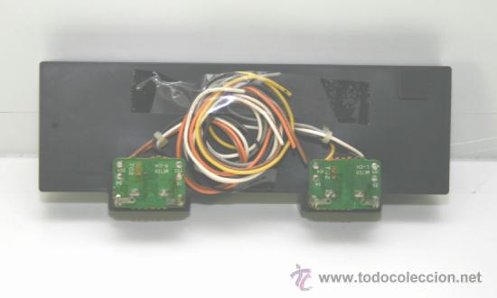 Fon&oacute;grafos y grabadoras de v&aacute;lvulas: VU METER INSTRUMENTO DE PANEL doble left right con luz interior - Foto 2