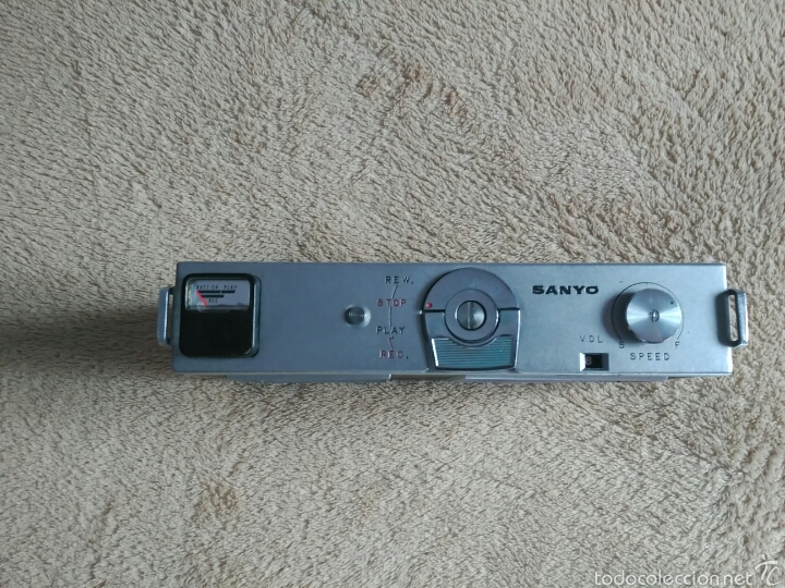Fon&oacute;grafos y grabadoras de v&aacute;lvulas: GRABADORA SANYO M-35 - Foto 3