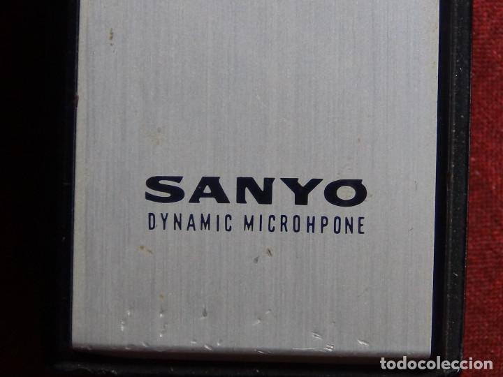 Fon&oacute;grafos y grabadoras de v&aacute;lvulas: Micr&oacute;fono Sanyo HM-28 - Foto 3
