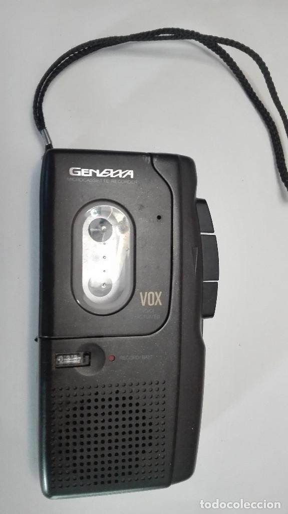 Fon&oacute;grafos y grabadoras de v&aacute;lvulas: MINI GRABADORA GENEXXA - Foto 1