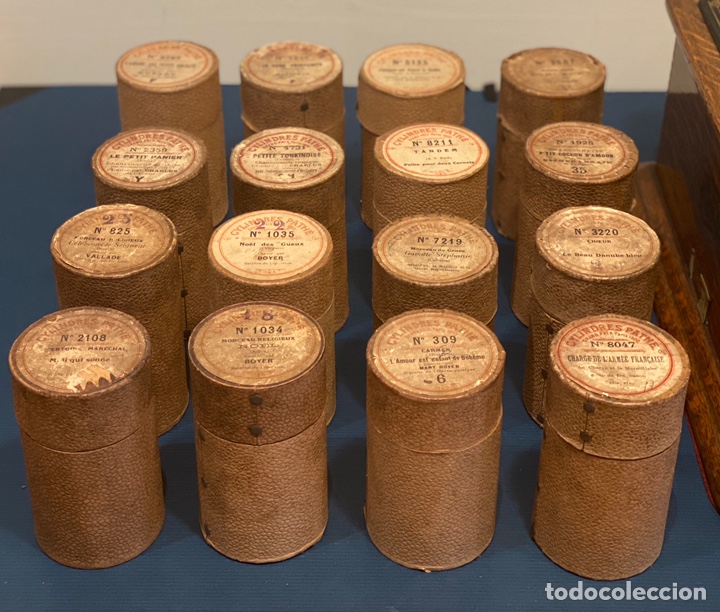 Fon&oacute;grafos y grabadoras de v&aacute;lvulas: Fonografo Edison primeros &lsquo;900 + accesorios - Foto 10