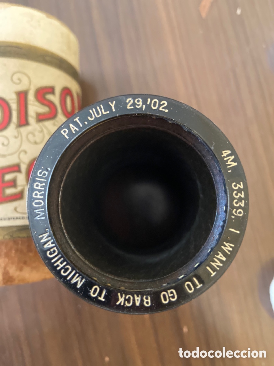 Fon&oacute;grafos y grabadoras de v&aacute;lvulas: Cilindro fon&oacute;grafo - Foto 2
