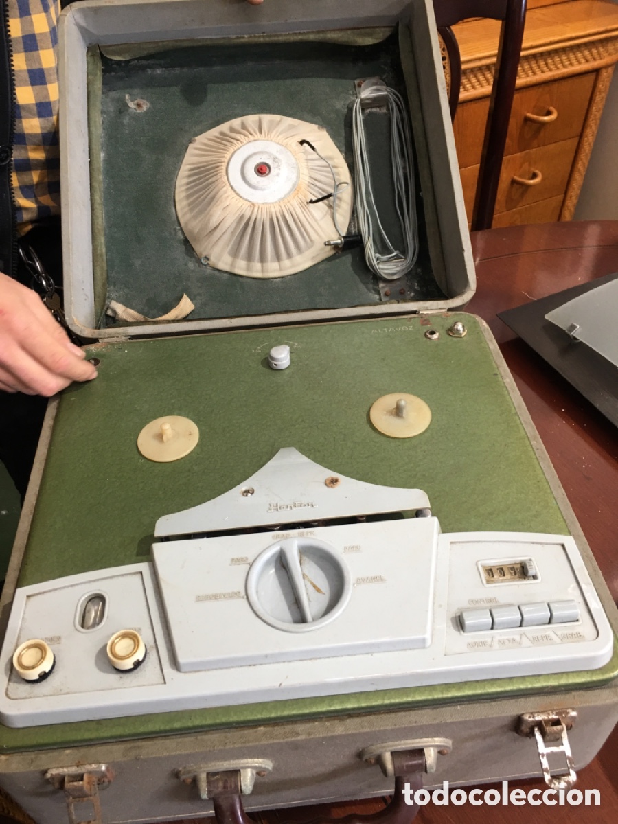Fon&oacute;grafos y grabadoras de v&aacute;lvulas: Magnetofono de valvulas - Foto 2