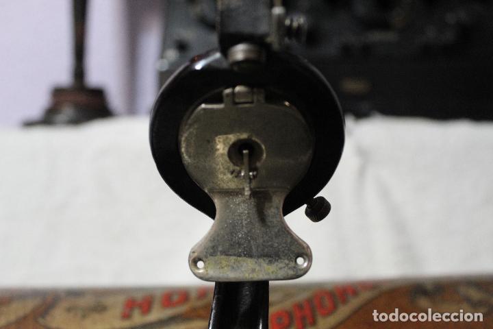 Fon&oacute;grafos y grabadoras de v&aacute;lvulas: Edison Home Phonograh FUNCIONANDO - Foto 17