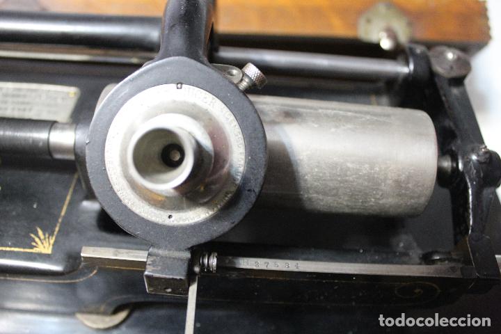 Fon&oacute;grafos y grabadoras de v&aacute;lvulas: Edison Home Phonograh FUNCIONANDO - Foto 18