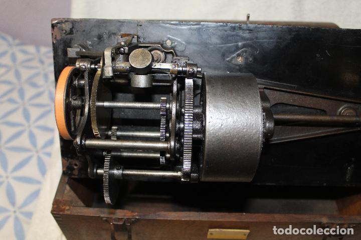 Fon&oacute;grafos y grabadoras de v&aacute;lvulas: Edison Home Phonograh FUNCIONANDO - Foto 28