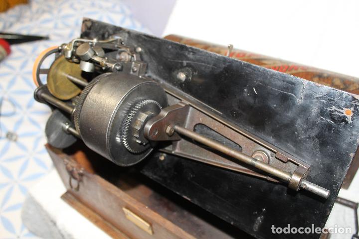 Fon&oacute;grafos y grabadoras de v&aacute;lvulas: Edison Home Phonograh FUNCIONANDO - Foto 29