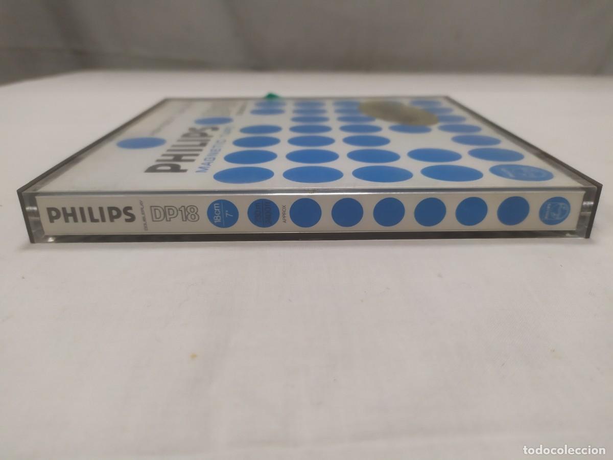 Fon&oacute;grafos y grabadoras de v&aacute;lvulas: Cinta magnetica Philips DP18 Doubleplay - Foto 2