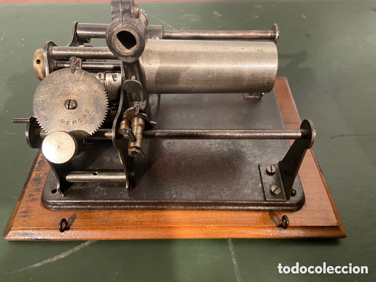 Fon&oacute;grafos y grabadoras de v&aacute;lvulas: FONOGRAFO FRANCES ANTIGUO - Foto 3