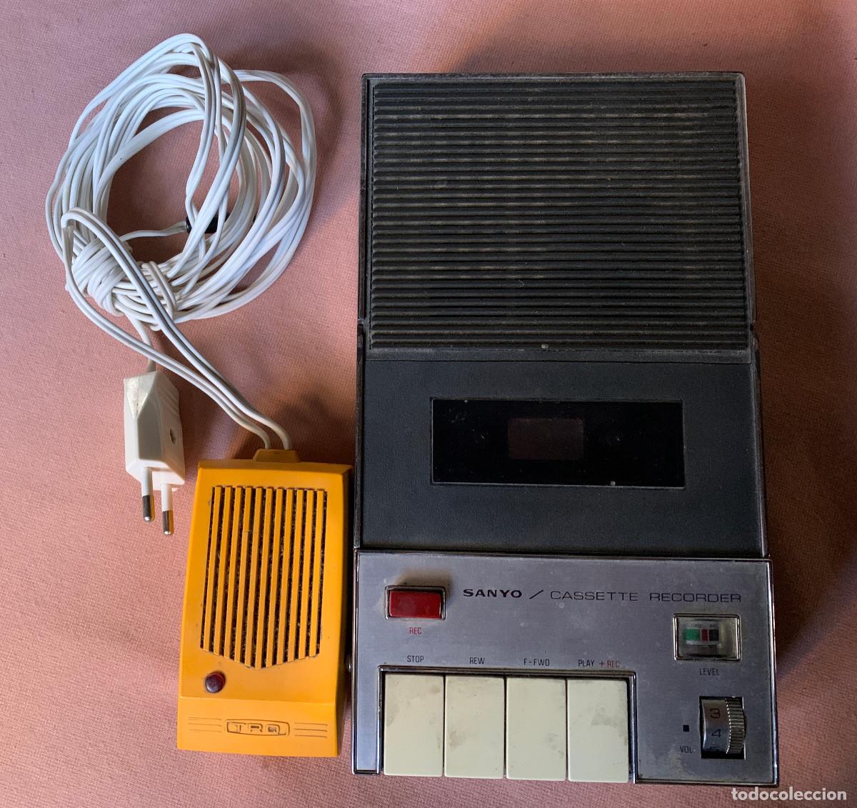 Fon&oacute;grafos y grabadoras de v&aacute;lvulas: Magnet&oacute;fono Sanyo M-88 - Foto 1