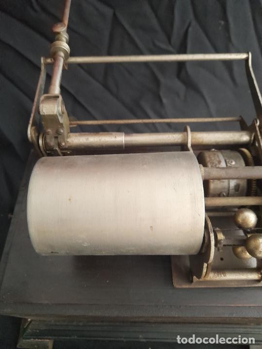 Fon&oacute;grafos y grabadoras de v&aacute;lvulas: Fonografo pathe - Foto 5