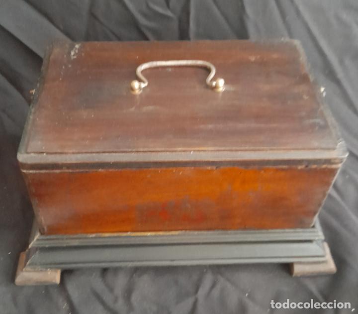 Fon&oacute;grafos y grabadoras de v&aacute;lvulas: Fonografo pathe - Foto 7